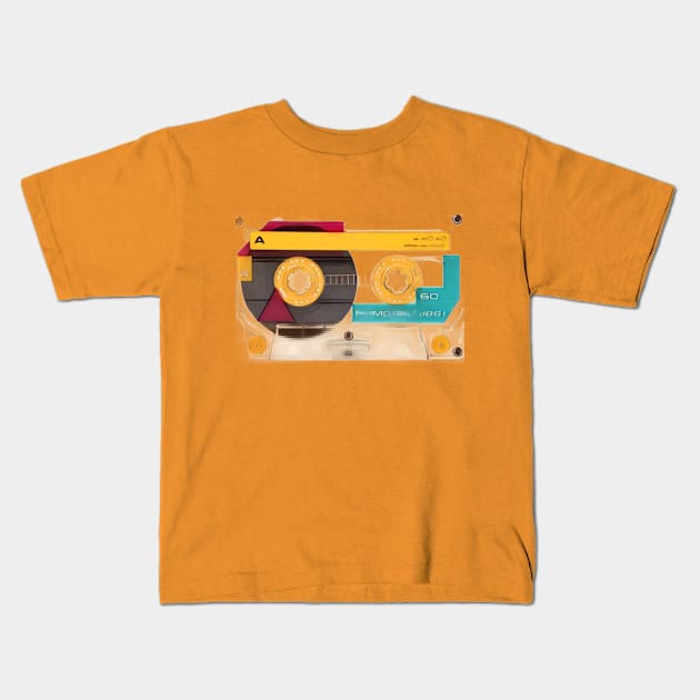 90s Mixtape Kids T-Shirt by t-shirts for people who wear t-shirts